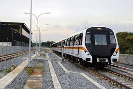 Farget brun på kartet skinnen, er det fullt underground betjener 32 stasjoner over 43 kilometer (27. Singapore S Thomson East Coast Metro Line Opens Metro Report International Railway Gazette International