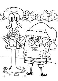 Spongebob Christmas Coloring Pages Spongebob Coloring Christmas Coloring Pages Coloring Pages