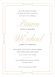Use this helpful modern invitation wording template to make your own wedding invitations. Wedding Invitation Wording Samples