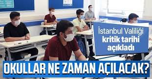 Bakan ziya selçuk'tan yüz yüze eğitim açıklaması! Son Dakika Istanbul Ve Ankara Da Okullar Ne Zaman Acilacak Aciklama Geldi Gerekli Adimlar Atilacaktir Takvim