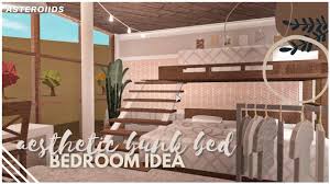 Twin bedroom bloxburg room ideas aesthetic. Aesthetic Bunk Bed Bedroom Idea Bloxburg Speedbuild Asteroiids Youtube