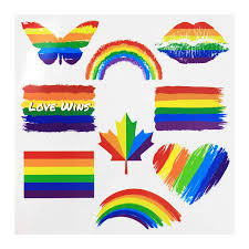 Free shipping on many items | browse your favorite brands | affordable prices. Amazon Com Fiomia Pride Tattoos Temporary Rainbow Flag Set Stickers For Lgbtq Pride Parades Festival Waterproof Body Paints 3 Sheets 27pcs Beauty Personal Care