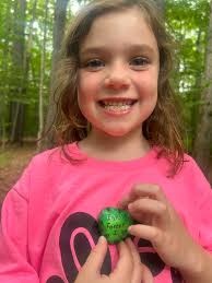 Fun rock find in the forest