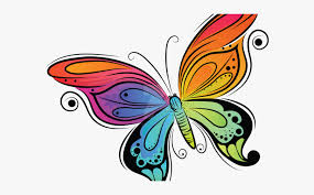 Previous drawing www.deviantart.com/suzeeana/ar… i finally done again! Transparent Cute Butterfly Clipart Easy Colorful Butterfly Drawing Free Transparent Clipart Clipartkey