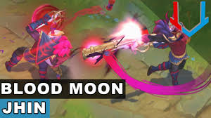 Therefore, this instance is a great and valuable gift for fans of the game. Blood Moon Jhin Skin Spotlight League Of Legends Youtube