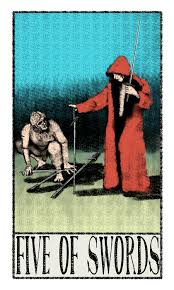 Five of Swords by Brian Huntress | Artwork Archive