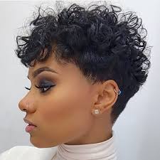 Dynamic curls make for beautiful afros and springy ringlets look great in layered bobs. 2021 Short Haircut For Black Women Short Haircuts Models