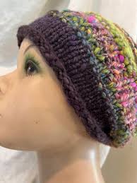 Hand dyed hand spun yarn HAT