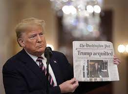 Many republicans faced safety threats ahead of the vote, but trump had gone too far for this group. Trump S Impeachment One Year Later Did Any Of It Matter Bloomberg