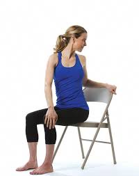 Yoga Twist Zebrachairs Chair Pose Yoga Chair Yoga Yoga Poses