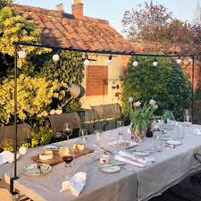 Shop outdoor restaurant tables and restaurant equipment at wholesale prices on restaurantsupply. Buy Over Table Festoon Rail The Worm That Turned Revitalising Your Outdoor Space
