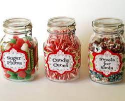 It's a sweet ending to a new beginning! Christmas Candy Jar Labels Allfreechristmascrafts Com