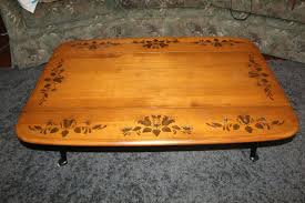 L Hitchcock Drop Leaf Table Coffee Table L Hitchcock Maple Wood Solid Wood Drop Leaf Table Leaf Table Rustic Industrial Coffee Table