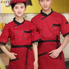 Click To Buy Food Service Chef Jacket Chinese Dragon Cook Clothes Women Men Hotel Kitchen Chef Uniform Clot Cook Clothes Chef Uniform Restaurant Uniforms