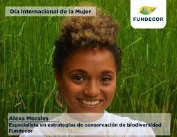 Nuestra compañera Alexa Morales es una persona responsable, positiva,  comprometida, disciplinada y alegre. Vive en Desamparados, es biológa de  profesión y en Fundecor formula e implementa proyectos como especialista en  estrategias de