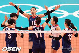 여자배구 한일전에서 나온 '힘들지만 통쾌한' 역대급 랠리! Cin Leb4ct0zym