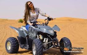 Unlike ordinary bicycles, our quadricycles feature four wheels and a sturdy steering wheel for superior operation, control and stability, making it perfect for both young and old alike. Quad Biking Dubai Fly Tourism Dubai