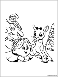 20 elf on the shelf coloring pages for kids. Rudolph And Hermey The Misfit Elf Coloring Pages Holidays Coloring Pages Coloring Pages For Kids And Adults