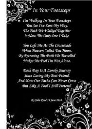 In Your Footsteps All Types Of Poetry Heaven Poems Footsteps Quote Mother Poems