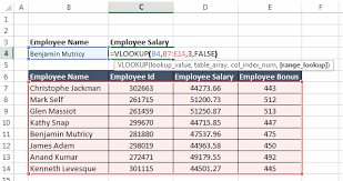 Vertical Lookup How To Use Table 05 Excel Learning Reading