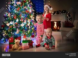 Holly, jolly christmas crafts for kids! Children Christmas Image Photo Free Trial Bigstock
