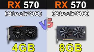 My main question was i see. Rx 570 4gb Vs Rx 570 8gb Stock And Overclock Latest Drivers Updates Youtube