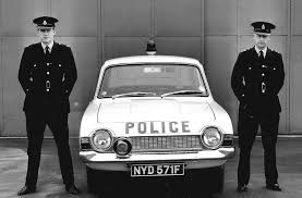 Black And White Police Car Uk Somerset And Bath Constabulary Ford Corsair Traffic Car British Police Cars Ford Police Old Police Cars