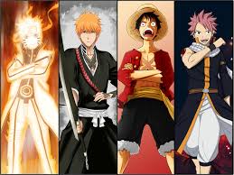 Starting with bleach's ichigo, naruto uzumaki, goku from dragon ball, luffy from the straw hats in one piece, and finally natsu from the guild fairy tail. Goku Vs Naruto Ichigo Luffy And Natsu Battles Comic Vine
