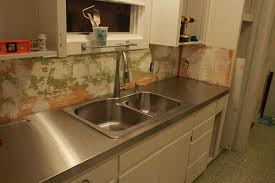 stainless steel counter tops