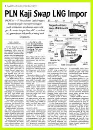 Baca berita, download game terbaru dan voucher game online paling aman dan terpercaya. Pln Review Lng Import Swap Media Monitoring Oil And Gas