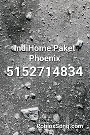 Pilih paket indihome sesuai kebutuhan kamu. Indihome Paket Phoenix Roblox Id Roblox Music Codes In 2021 Roblox Goodbye World Songs