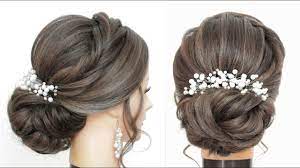 Here you will learn how to create 5 easy low buy hairstyles, step by step. Bridal Updo Tutorial Low Bun Hairstyles For Long Hair Youtube