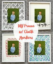5) tape your 8 x 10 photo into place and pop it into your frame. Diy Picture Frame Mat