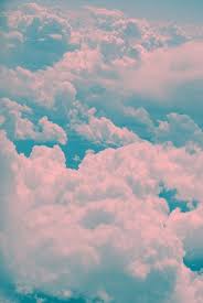 A lousy reason just to watercolor. H I G H Via Tumblr We Heart It Sky And Clouds Clouds Cotton Candy Clouds