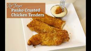 Continue cooking for 10 minutes or. Air Fryer Panko Crusted Chicken Tenders How To Make Crispy Chicken Tenders Amy Learns To Cook Youtube