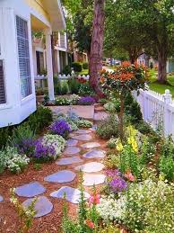Mostbeautifulbackyards Gorgeous Outdoor Garden With Wildflowers Home And Lifestyle Design Small Front Yard Landscaping Walkway Landscaping Cottage Garden
