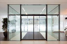 Also called sliding glass doors, these doors are designed to glide horizontally with one operating panel and one stationary panel. Find The Right Automatic Sliding Door For Your Needs Geze