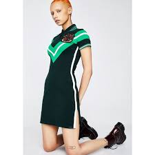 Puma Fenty Puma By Rihanna Varsity Tennis Dress 170 Liked On Polyvore Featuring Dresses Ball Dresses Puma Dress And S Tennis Dress Varsity Dress Clothes