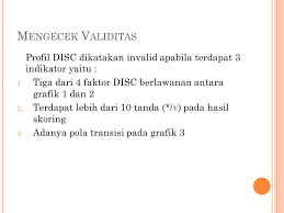 Seperti tes papi kostick, tes disc. De I Es Ce Asessmen Kepribadian Ppt Download
