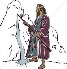 Your water moses stock images are ready. Moses Draws Water From The Rock Moses Clipart