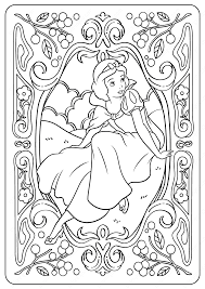 Teach your child how to identify colors and numbers and stay within the lines. Printable Disney Snow White Pdf Coloring Pages