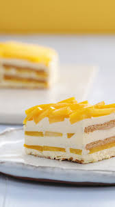 Mango Ice Box Cake Recipe Rezept In 2020 Kuchen Rezepte Einfach Kuchen Und Torten Rezepte Kuchen Ohne Backen