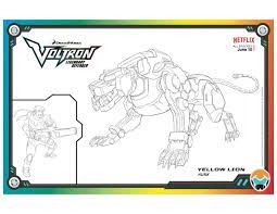 Katie pidge holt is a former communications cadet at the galaxy garrison, and former pilot of the green lion of voltron. Voltron Yellow Lion Coloring Page Lion Coloring Lion Coloring Page Voltron