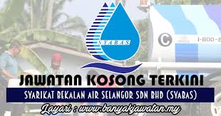 When was syarikat bekalan air selangor sdn bhd created? Jawatan Kosong Di Syarikat Bekalan Air Selangor Sdn Bhd Syabas 14 September 2017 Kerja Kosong 2021 Jawatan Kosong Kerajaan 2021