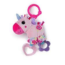 Bright Starts Sparkle Shine Taggies Unicorn Bright Starts Unicorn Toys Baby Soft Toys
