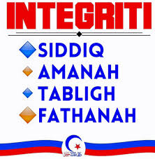 Maybe you would like to learn more about one of these? Demi Rakyat Johor Jadilah Seorang Insan Yang Berintegriti Para Rasul Memiliki Empat Sifat Wajib Yaitu Shiddiq Jujur Amanah Dapat Dipercaya Tabligh Menyampaikan Dan Fathanah Cerdas Sebagai Orang Yang Beriman Kita Wajib