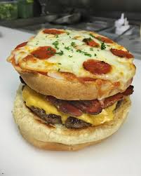 Meatzilla La Your Carb Loving Pizza Burger Mashing Tater Tot Slingin Fun Bunch Down On Main Food Foodie Cooking