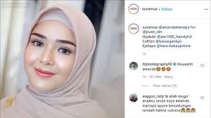 Bahkan ada yang mencari tahu nomor telepon dan nomor wa amanda manopo yang asli. Amanda Manopo Pakai Jilbab Warganet Semoga Amanda Mendapatkan Hidayah Suara Jateng