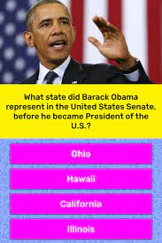 From their first date in chicago to life after the white house, here is a complete timeline of barack and michelle obama's relationship. What State Did Barack Obama Trivia Questions Quizzclub