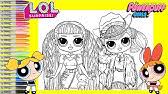 This collection includes the older sisters of lol surprise dolls, who burst into the world of toys a few years ago, arousing unprecedented interest and immediately becoming incredibly popular. Lol Surprise Dolls Coloring Book Page Lol O M G Candylicious Bon Bon Lil Bon Bon And Hop Hop Youtube